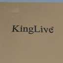 KingLive Music Wall Clock, Guitar Vinyl Clock, LED 6-Color Art Night Light Home Decor, Music Instrument Clocks Halloween for Men Guitarist