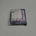 Qizfun Busy Board Montessori Toy for Toddlers, Educational Sensory Learning Toy for Fine Motor Skills, Preschool Travel Toy for Airplane & Car, Gifts for Boys and Girls (Blue/P8)