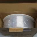 AZIMOM PMMA 0.04 In (1mm) 4921 Ft (1500Meter) Plastic End Glow Fiber Optic Roll Cable for Fiber Optic Starlight Kits Project Twinkle Star Sky Ceiling Headliner Decor