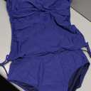 B2prity Tankini Swimsuits for Women Tummy Control Two Piece Bathing Suit High Waisted Wrap Swim Suit with Bottom Swimwear (XX-Large, Navy Blue)