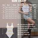 MANGOPOP Women's Tank Top Bodysuit Scoop Neck Sleeveless Body Suits Sexy U-Back Backless Going Out Tops S