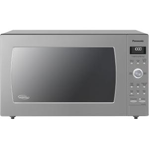 Panasonic Microwave Oven with Cyclonic Wave Inverter Technology, 1250W, 2.2 cu.ft. Countertop Microwave with Genius Sensor One-Touch Cooking NN-SD975S (Stainless Steel / Silver)