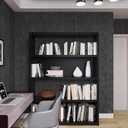 Egg Crate Foam soundproof wall panels,Sound Absorbing for Studio,48''X24''X2'' inch Acoustic Panels, high-Density Fireproof sound proof panels for walls (4P Black)