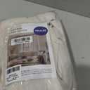 MIULEE Pinch Pleated Curtains 90 Inches Long 2 Panels Birch Window Curtains, 40"W x 90"L