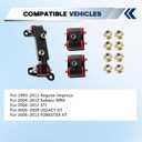 Aluminum Torque Engine Motor Transmission Mount Compatible with Subaru STI WRX 2004-2012 Impreza 1993-2011