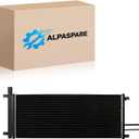 A/C Condenser Fits for Chevrolet Silverado 1500 2014-2018 | 4282 Air Conditioning Condenser for GMC Sierra 1500 2014-2018, Replace 20936312;20982844