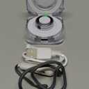 Smart Ring Health Tracker for Women & Men - IP68 Waterproof Fitness Rings with LED Screen, Heart Rate/Blood Oxygen/Sleep Monitoring/Motion Tracking, No Subscription Fee(9#)