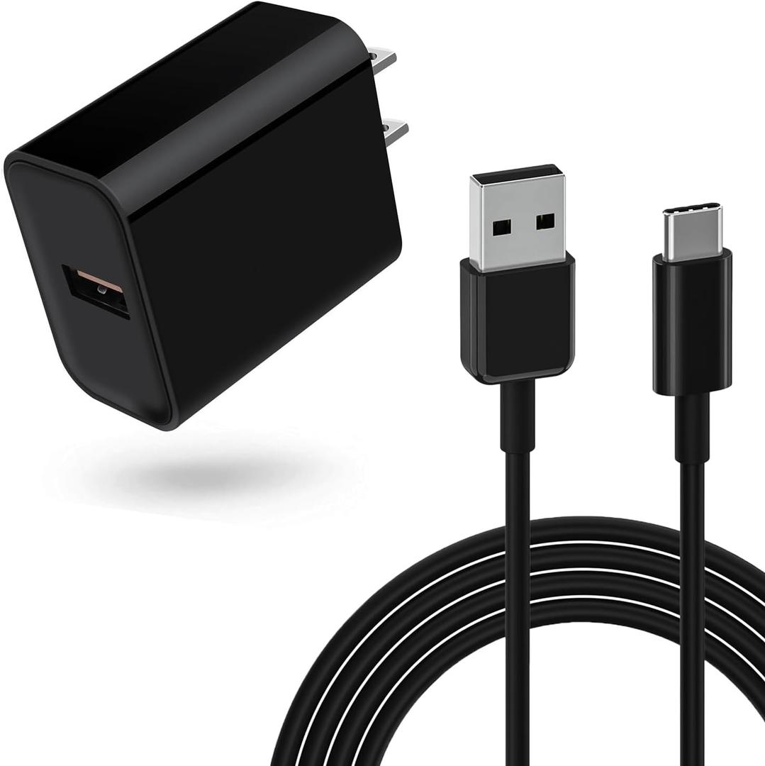 USB C Portable Monitor Charger for MNN, KYY, ARZOPA, InnoView, UPERFECT, c-Force, ReHisk, ForHelp, HotYeah, VILVA, VisionOwl Display Monitor Adapter Power Cord (6FT)