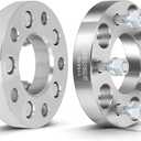 ECCPP 2PCS 1 inch Wheel Adapters Change Bolt Pattern from 5x4.75 to 5x4.5 12x1.5 Studs Fit for 1990-2005 for GMC Jimmy| 1982-2002 for Chevrolet Camaro -Only Work with 5x4.5 Wheels