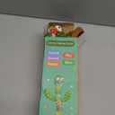 Rechargeable Dancing Talking Cactus Toy w/Volume Adjustable, Cactus Baby Toy Repeat What You Say, Baby Toys for Boys Girls, Singing Mimicking Cactus Toy, Birthday or Chirstmas Gifts for Grandkids