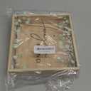 Unittype Honey Moon Fund Box Wedding Card Rustic Wooden Fund Case Wood Greenery Honeymoon Shadow Box for Wedding Reception Party Bridal Shower Gift, 8 x 8 Inch