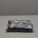 TOURBON Canvas Cycling Bicycle Bike Pannier Rear Seat Bag Rack Trunk (Waterproof, Roll-Up) (Black)