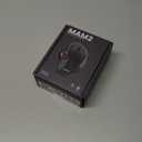 SABLUTE MAM2 Wireless Trackball Mouse, Rechargeable Ergonomic Mouse with Thumb Control for 3 Devices (Bluetooth and USB), 5-Level DPI, Silent Click, Compatible PC Laptop Mac iPad, Easy Clean