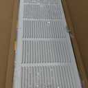 30"W x 10"H Return Air Grille [Duct Opening Size], Steel HVAC Return Air Vent Cover for Wall & Ceiling, White Powder-Coated Rust-Resistant AC Cold Air Return, Outer Dimensions 31.75"W x 11.75"H