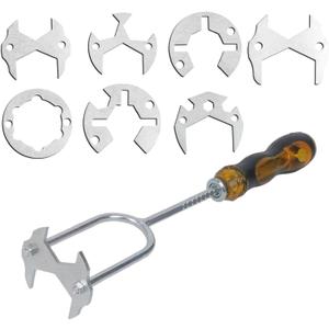 accufine Basin Wrench Kitchen Sink Faucet Wrench Tight Spaces Multifunction Set Tool