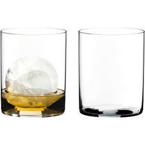 Riedel O Wine Tumbler Whisky H20 Glass, Set of 2 (Clear)