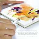 Fluid Watercolor Paper Block, 16 x 20 inches, 15 Sheets, 140 lb (300 GSM) Hot Press Pad for Artist Painting and Wet Media