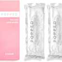 Popped Reusable Hot and Cold Packs (2 Count) | Made in The USA | Perineal Ice Packs, Cooling Pads for Postpartum Essentials | Gel Pack for Pain Relief, Hemorrhoids, and Cramping After Birth