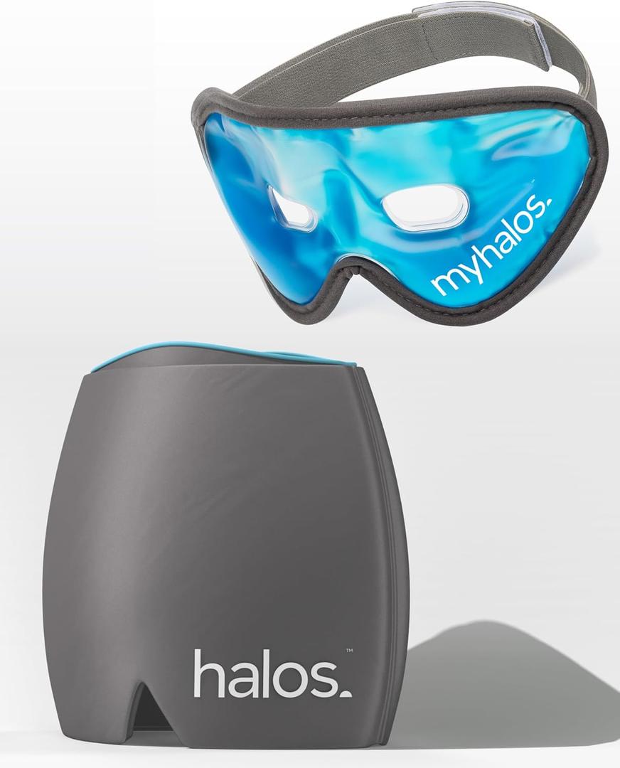 Myhalos Headache Cap & Cooling Eye Mask Bundle