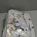 H.VERSAILTEX Blackout Curtains for Bedroom 63 Inch Long Thermal Insulated Room Darkening Grommet Window Curtains for Living Room, 2 Panels, Vintage Classical Floral Printing Bluestone and Taupe