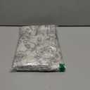 jinchan Linen Valance Kitchen Curtain for Windows Double Layer 16 Inch for Living Room Bedroom Christmas Decorations Blackout Vintage Rustic Farmhouse Cottagecore Rod Pocket 1 Panel Green on Beige