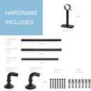 Curtain Rods for Windows 16 to 120 Inches Adjustable Blackout Wrap Around 1 Inch Diameter Curtain Rod, Bronze