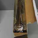 ReliThick 12 Pack Metallic Paper Gift Bag with Handles and Tissue Paper 11.8 x 10 x 4'' Thank You Favor Bag for Graduation Mother's Day Wedding Bridesmaid Groomsman 5 Senses Gifts (Navy Blue,Gold)