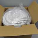 Bedsure Quilts Queen Size - Ultra Soft Quilt Bedding, White Bedspread Queen Size for Modern Bedroom, Lightweight All-Season Comforter, 90x96 Inch (01 - White - Clover)