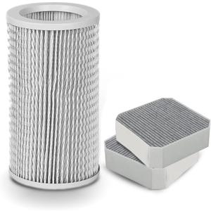 Prestivair PECO Air Purifier Filter Kit Compatible with Molekule Air Purifier, Replacement Filter Include 1 Pcs HEPA + 2 Pcs Activated Carbon