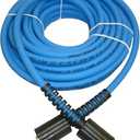 UBERFLEX™ Kink Resistant Pressure Washer Hose 1/4", 3,100 PSI with (2) 22MM - Made in USA - 10 Feet