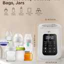 Bear Baby Bottle Warmer, Milk Warmer Breastmilk Bag Formula Fast Warming for New Born Baby Bottles, with Time Temp Control Automatic Shut Off at Home Use