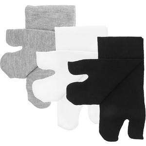 Comfortable Cotton Split Toe Socks for Men Women of Mid-calf Two-toe Socks Breathable Elastic Design Prevents Friction Absorbs Sweat for Casual Wear -flops 12 Pair Of Black, 12 Pair Of Grey, 12 Pair Of White (Pack of 36)