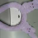 2 x Purple bunny headband