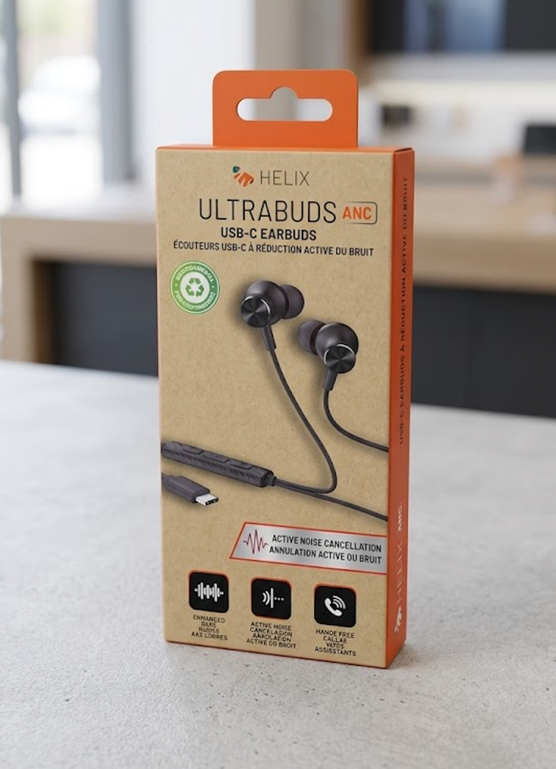 Helix Ultrabuds USB-C Earbuds