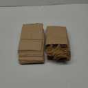 OUTUXED 60pcs Small Gift Bags, 5.25x3.2x8in Brown Paper Bags with Handles Bulk for Gift, Shopping, Birthday, Wedding, Business Party (Kraft) (1 Count (Pack of 60))