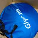 Glymnis Pop Up Beach Tent Beach Shade Tent for 1-4 Persons Sun Shelter UPF 50+ Enclose Zipper Door Portable Easy Up Beach Tent