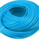 PATIKIL Wicker Repair Kit, 296ft 2.5mm Round Synthetic Rattan Material Plastic Wicker Woven Rattan Set for DIY Craft and Weaving Basket Making, Blue