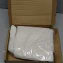 Amazon Basics Lightweight Breathable Wrinkle-Free Brushed Microfiber 3 Piece Bed Sheet Set with 14-Inch Deep Pockets, Twin, Cream, Solid