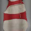 Malier Dog Winter Coat, Windproof Dog Cold Weather Coats with Real Pocket, Winter Extra Warm Pet Coat Fleece Jacket Reflective Clothes for Small Medium Large Dogs and Puppy (Red, Medium)