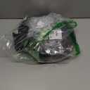 Pawaboo Small Animals Playpen, Waterproof Small Pet Cage Tent with Zippered Cover, Portable Outdoor Yard Fence with 3 Metal Rod for Kitten/Puppy/Guinea Pig/Rabbits/Hamster/Chinchillas, Black