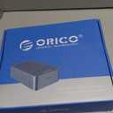 ORICO USB C 5 Bay Hard Drive Cloner/Duplicate Hard Drive Docking Station Aluminum USB 3.2 Gen 1 for 2.5''/3.5'' SSD HDD Up to 20TB-6656C3