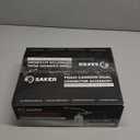 Saker Foam Cannon Dual Connector Accessory for Pressure Washer Kit,with Foam Cannon Dual Connector,Pressure Washer Gun for Car Washing and Cleaning,5 Power Washer Sprayer Nozzles (Four-Piece Set)