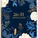 2026-2031 Monthly Planner - 5 Year Planner/Calendar 2026-2031, 11" x 9", 2026 Calendar Planner, Jul 2026 - Jun 2031, Tabs, Back Pocket, Holidays, Twin-Wire Binding, Note Pages