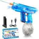 Upgraded Electric Water Gun for Adults Kids 26-32FT Long Range Squirt Gun Auto-Refill 800ml High Capacity Water Guns Toys with LED Light, Pool Beach Outdoor Summer Gift Toys for Kids Ages 6-12 (B)