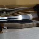 Exhaust Tip, 2-2.75 inch inlet adjustable, Fit 2''/2.25''/2.5''/2.75'' Outer diameter Tailpipe, 4''Outlet 7.5''Long Muffler Tip, Chrome Stainless Steel Tail Tip