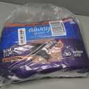 Always Discreet Boutique Incontinence and Postpartum Underwear for Women, Maximum Protection, Small/Medium, Black, 20 Count