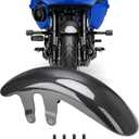 Bravema 19" Short Chopper Front Fender for Harley Touring 2023-2026