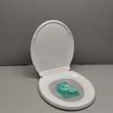 K-4636-RL-0 Elongated Toilet Seat Replacement for KOHLER 4636-RL-0 Elongated Bowl Toilet Seat Slow-Close, Soft Close toilet Seat and Lid, White