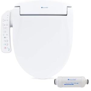 Brondell SE400-RW Swash Electric Bidet Seat for Round Toilets and Swash Filter Bundle