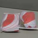 2 Pieces 32 Inch Giant PVC Inflatable Christmas Decorated Ball Ornaments Outdoor Large Xmas Blow Ball Decorations for Christmas Themed Party Ornaments(Merry Words,Red/White)